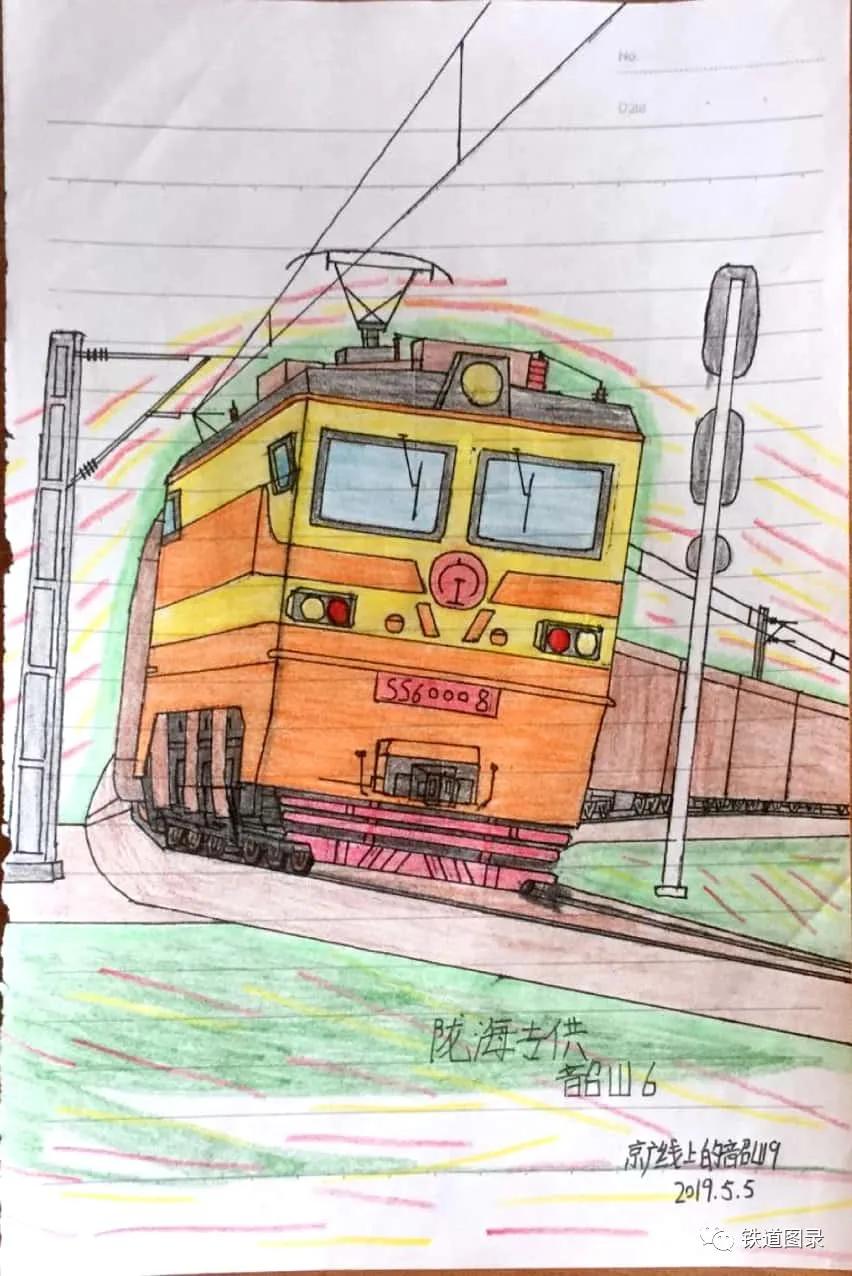 铁路人文:手绘火车