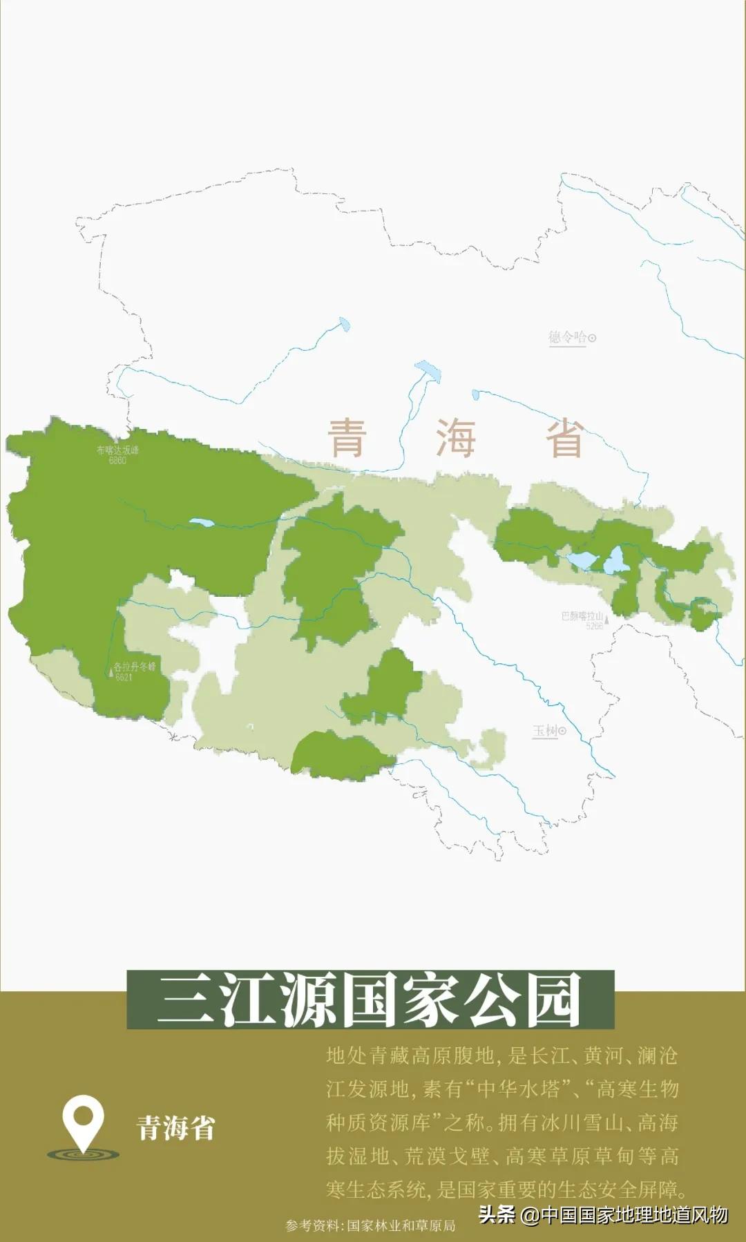 中国五大国家公园,中国十大私藏国家公园