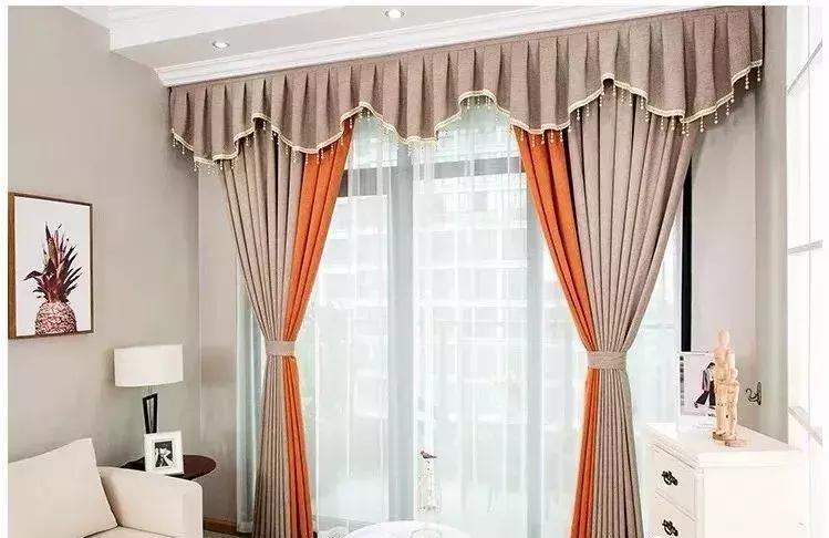 双层弧形工字折帘头效果图,工字折帘头教程