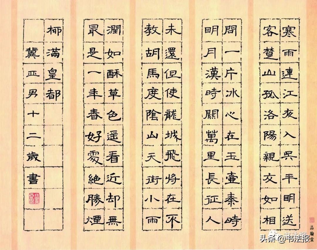 别具一格硬笔字作品欣赏,小楷硬笔优秀作品