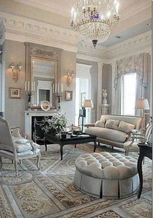 别墅客厅窗帘最新款式效果图,2020别墅窗帘