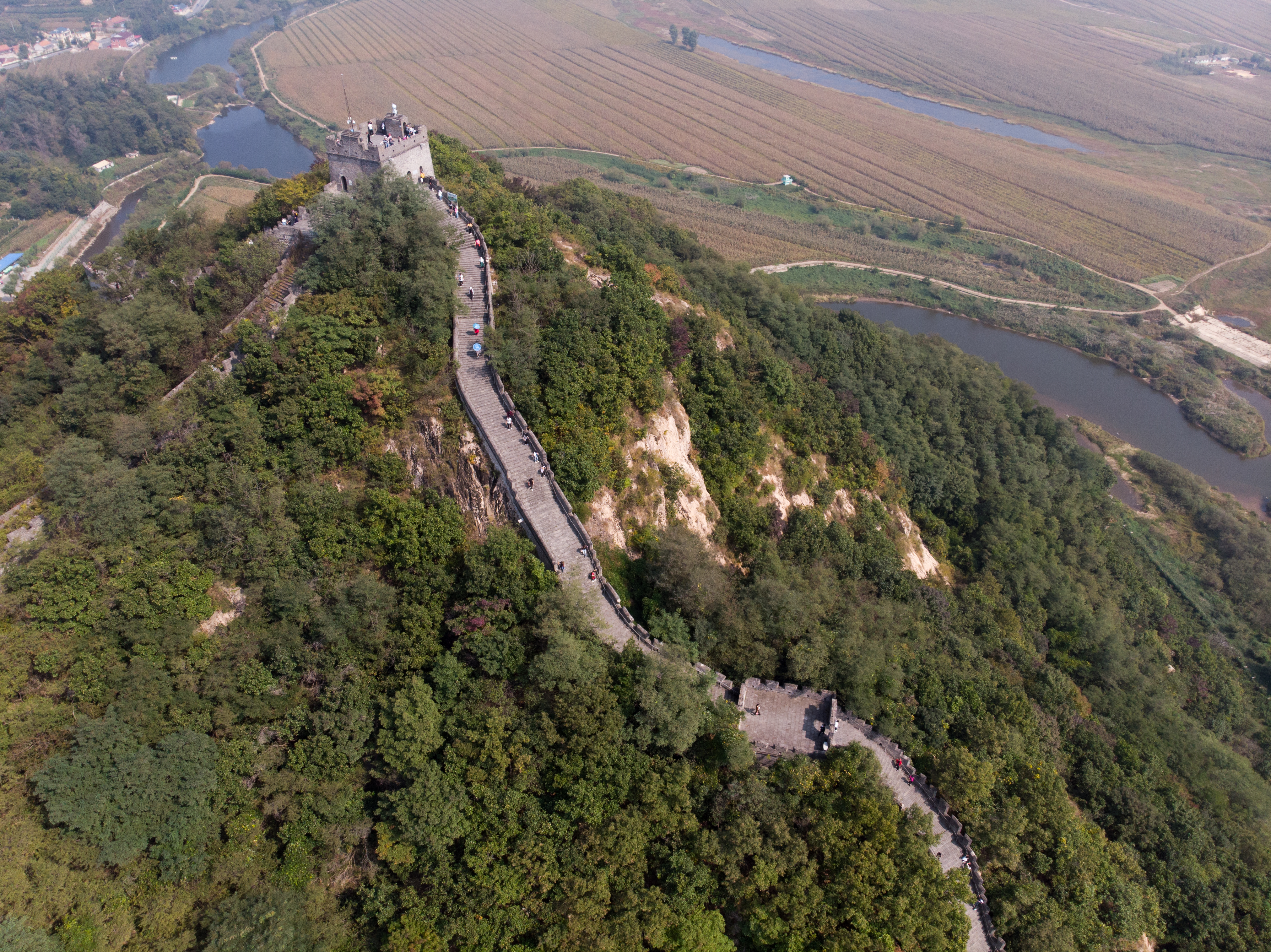 中朝边境自驾游视频,331国道自驾中朝攻略