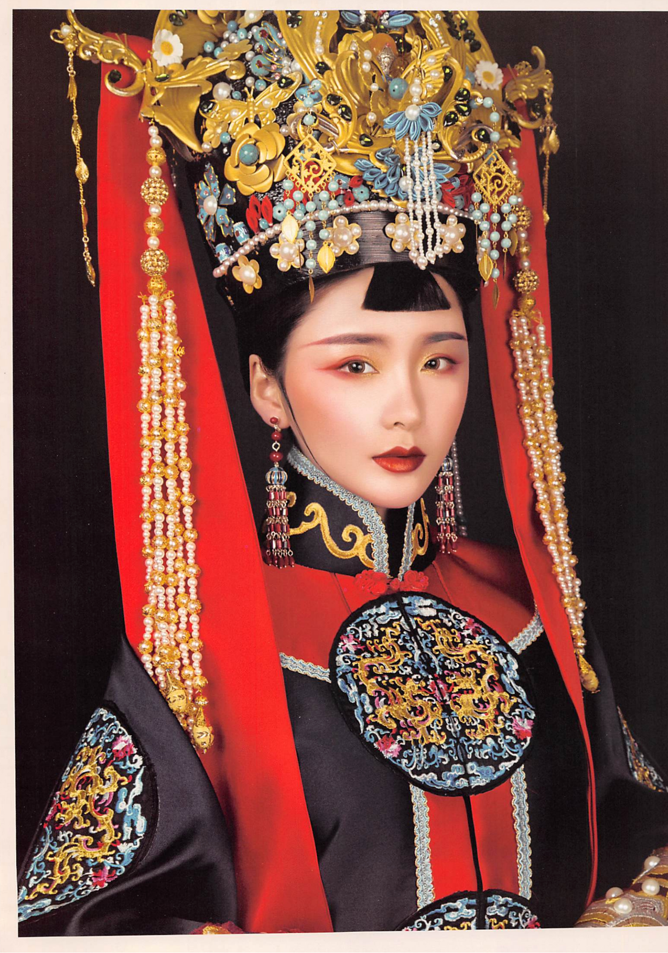 楝撳奖绾㈠,涓浗椋庣殑鍙ら浜虹墿姝ｈ劯鎵嬬粯