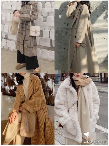 职场修身大衣搭配长款,适合溜肩穿的大衣外套