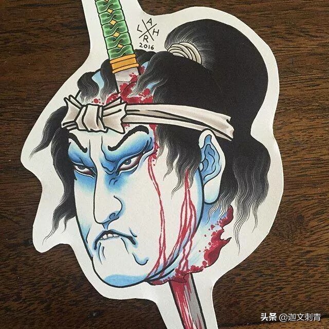 日式纹身各种图案的寓意,生首纹身日式寓意