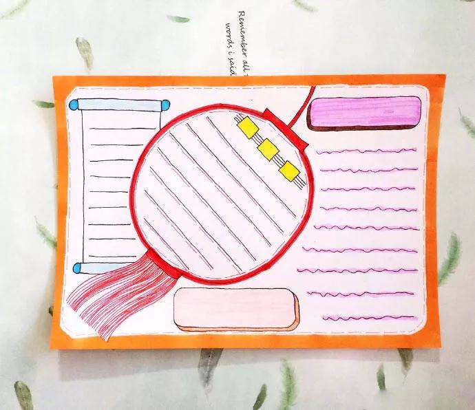 万能的手抄报模板大全,万能的手抄报模板英语五年级