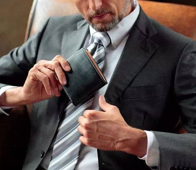 短款钱包男士,又简单又实用的男款钱包