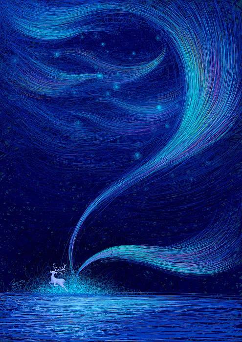 描摹梦境的魔术师,靠画“圈圈”火遍全网