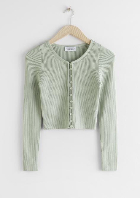 夏季针织开衫穿搭技巧视频,宽松慵懒风针织中长款开衫搭配