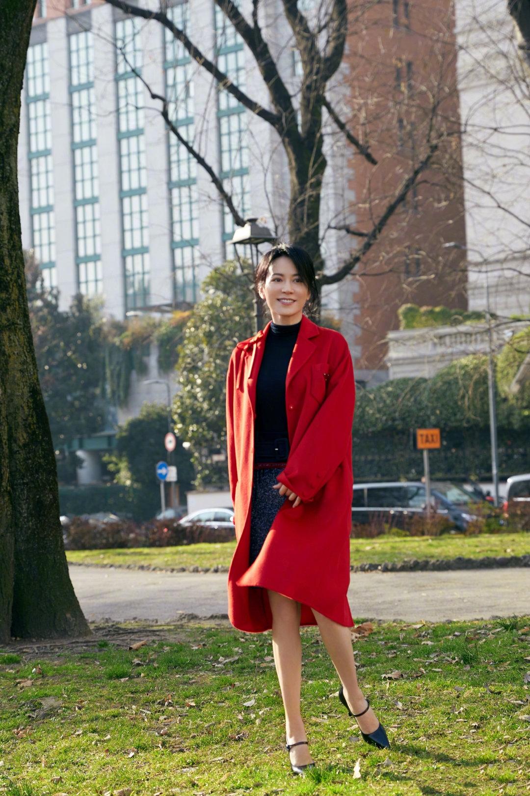 俞飞鸿变装,俞飞鸿穿礼服气质