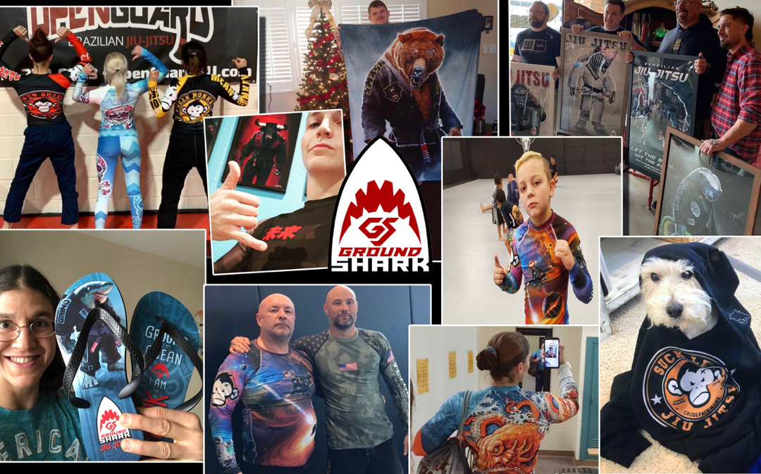 会巴西柔术的动物有多酷?让GroundShark(陆地鲨)告诉你