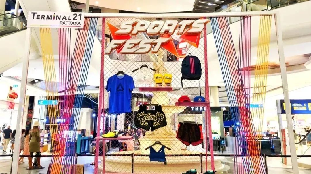 泰国大型购物中心各楼层布局,泰国的购物中心设计