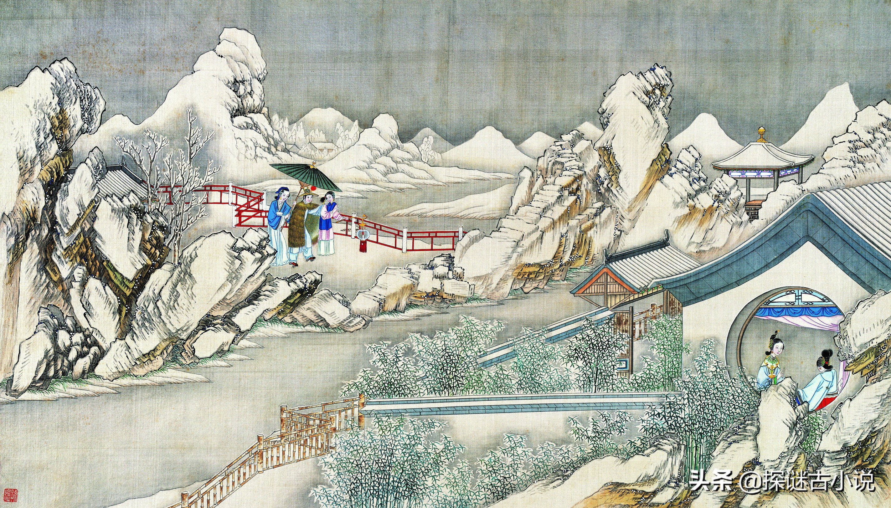 走入四大名著的飞雪世界，这些华美的诗词你最喜欢哪一首？