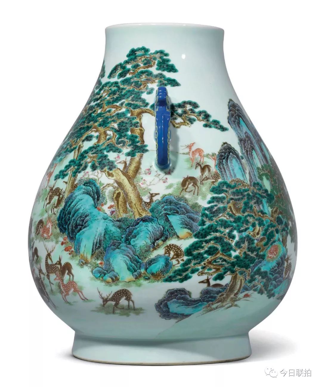 乾隆三彩官窑盘,乾隆霁蓝釉描金凤尾尊