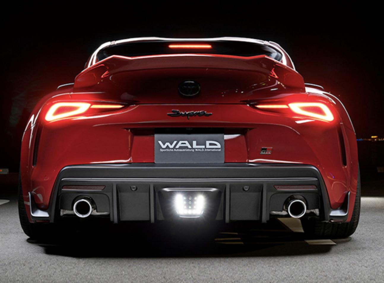 丰田跑车supra爆改,丰田轿跑supra改装