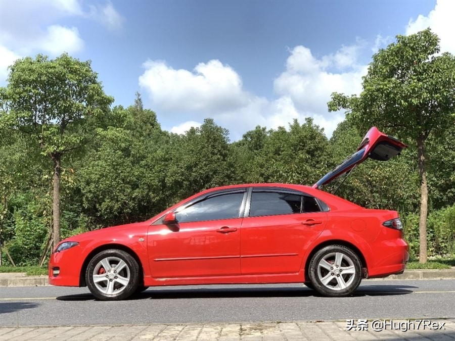 老款马自达6开十六万公里,一代经典马自达6