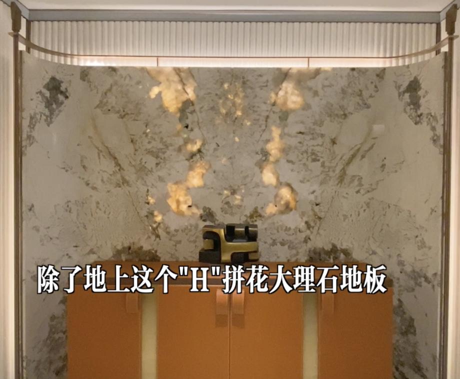 爱马仕糊墙的梦想终于实现了!真富婆做个饭都要上百万