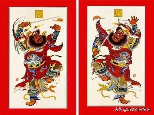 传统门神讲究,过年贴门神可你知道门神的来历吗