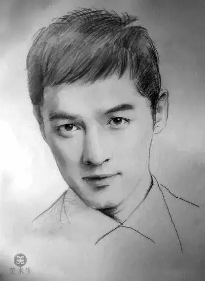 明星素描图片大全大图,画明星素描视频教程