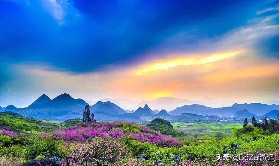 广西乡下田园最美风景图片,广西十大最美风景区