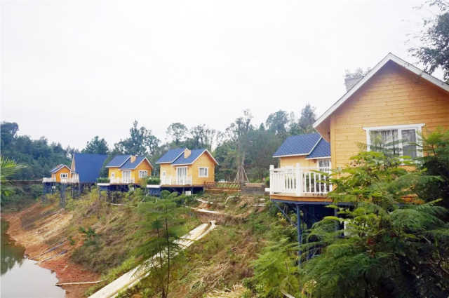 368元抢原价799元徐家庄旅游度假村~豪华木屋山景房+早餐+门票等