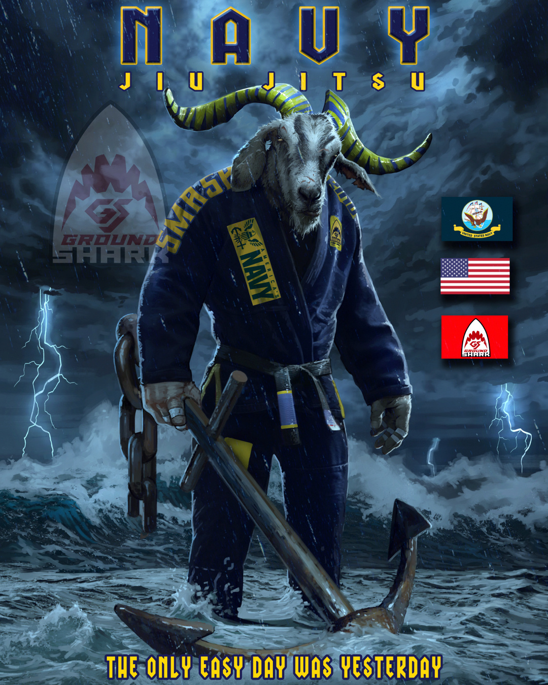 会巴西柔术的动物有多酷?让GroundShark(陆地鲨)告诉你