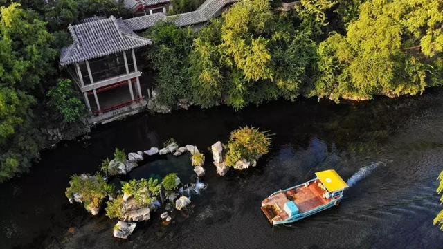 济南四大泉群,济南四大泉群全景图