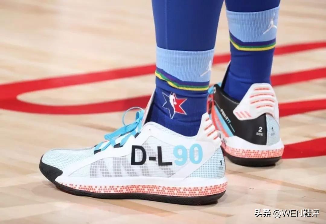 nba全明星球员上脚球鞋,nba2019全明星球鞋上脚