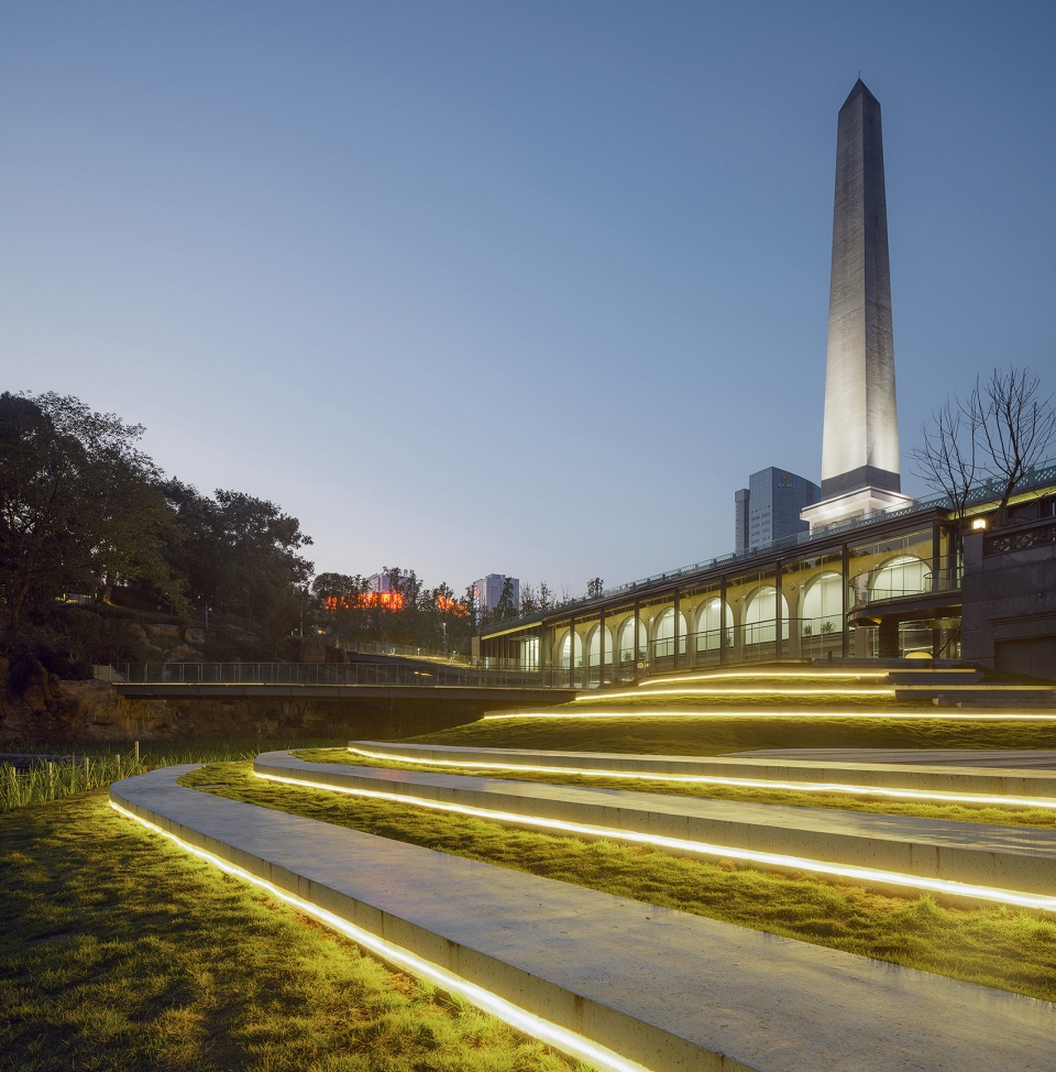 重庆江北市政公园景观设计,重庆大数据展馆设计装修