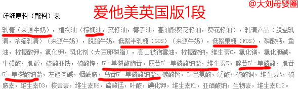 英国爱他美4段奶粉价格,德国英国澳洲爱他美哪个好