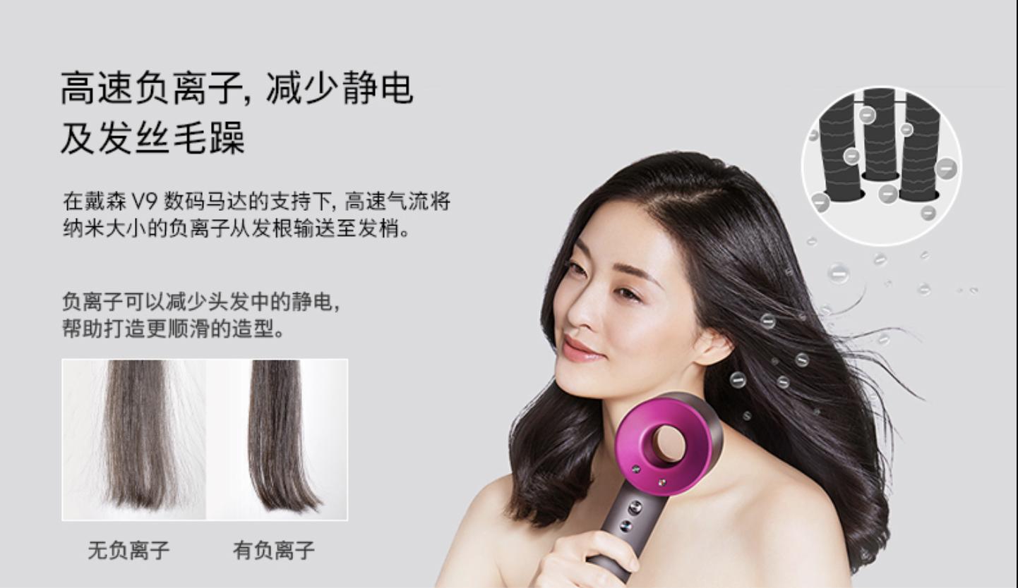 吹风机和梳子吹发型,吹风机和圆梳子