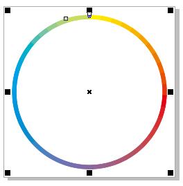 coreldraw色相环的制作,coreldraw色环教程