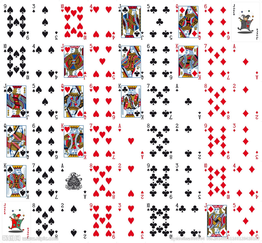 带你了解你所认识的扑克牌,认识扑克牌上的数字