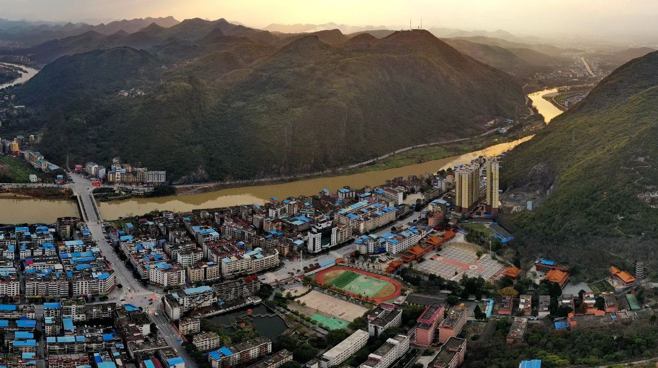 无人机拍摄的广西,桂林无人机拍风景视频