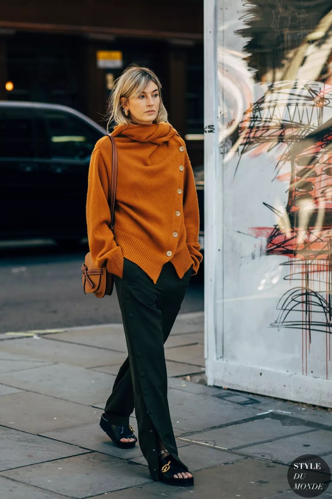 显瘦配直腿裤的毛衣,大腿粗穿阔腿裤怎么搭显瘦