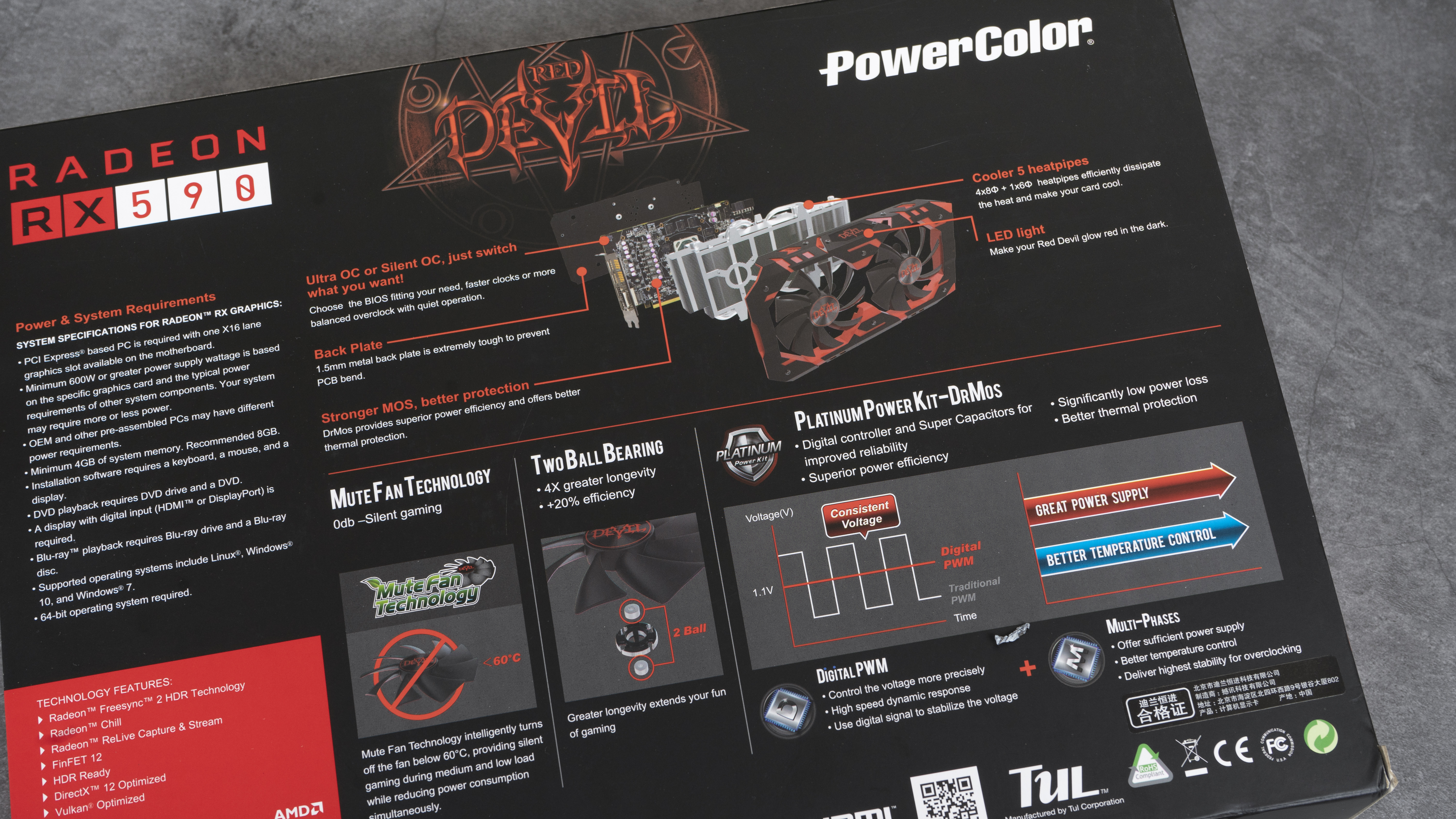 迪兰rx5908g显卡测评,rx590迪兰恶魔和蓝宝石超白金