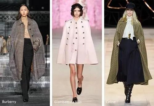 2020秋冬风衣流行趋势图,2020年风衣中长款
