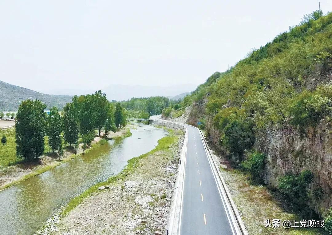 长治潞城区行政区新地图高清,沿着公路看发展