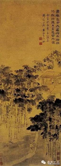 明代山水名画,明代山水书法作品欣赏