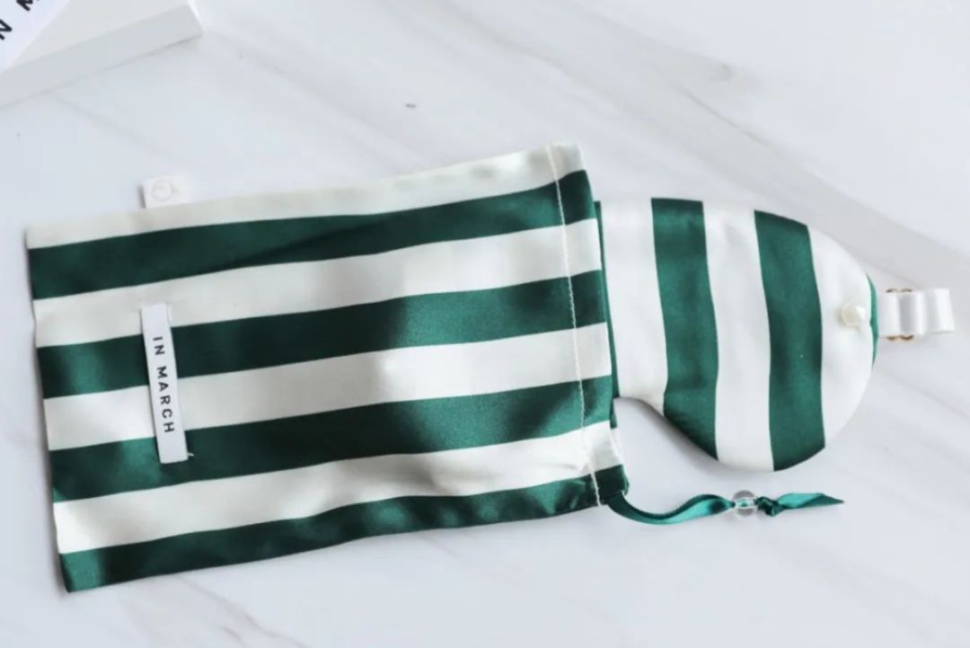 夏季必备真丝枕套,真丝枕套眼罩套盒