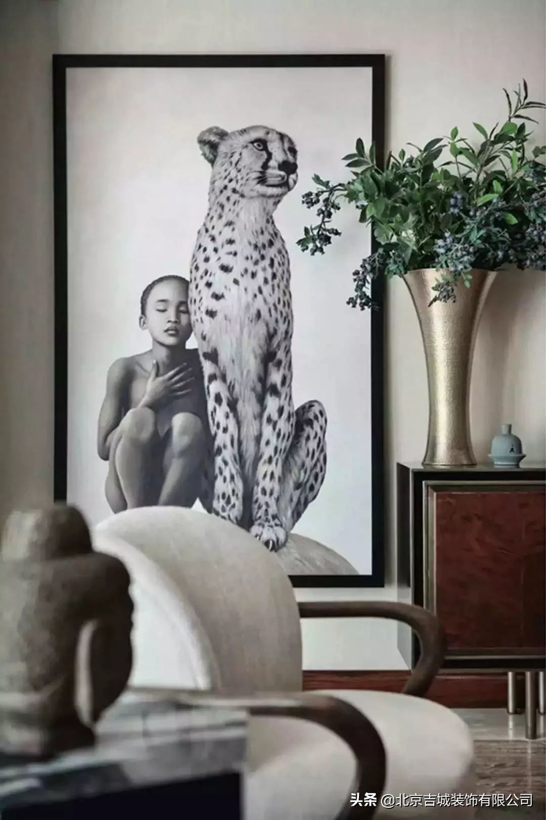 家里挂装饰画效果图,家里挂寓意好的画