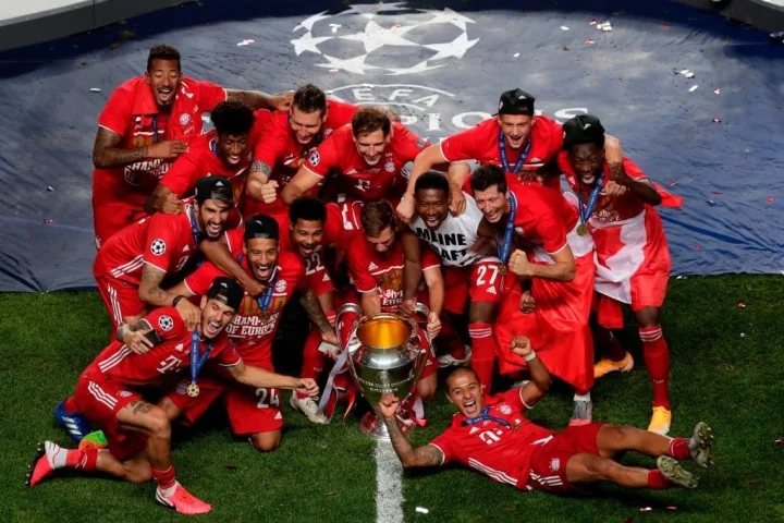 欧洲足球联赛前8名,欧洲前五大球队