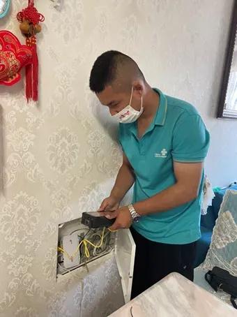 大连联通打造智慧家庭网络服务新风范-家庭网络检测为民服务行