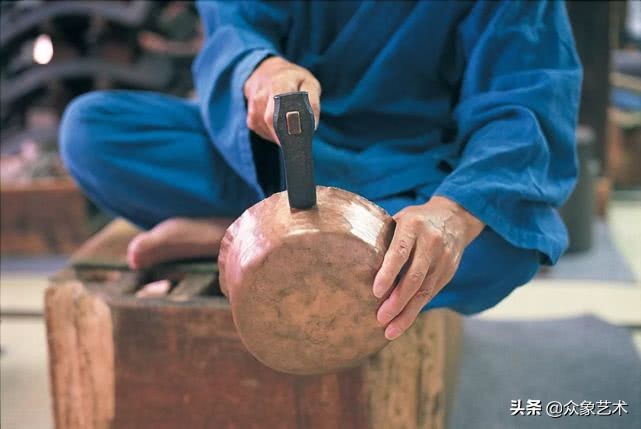 玉川堂铜器着色,匠心传承铜器