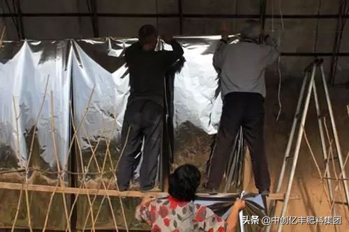 温室大棚提高温度方法图片,控温连体大棚夏天温度