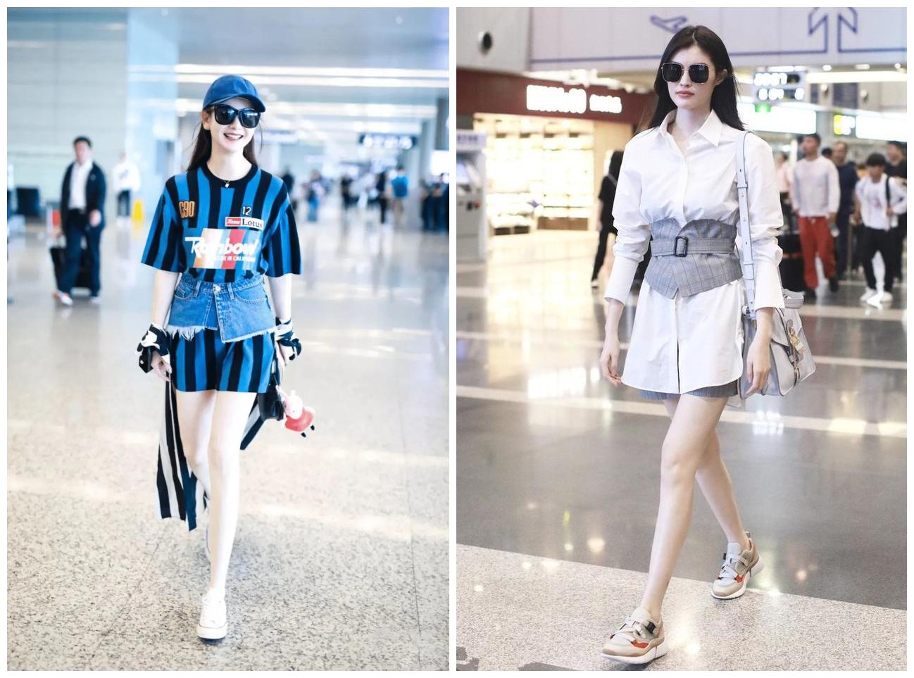 46岁曾黎曼妙身姿,曾黎一字肩鱼尾裙