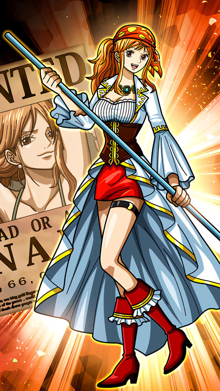 海贼王娜美静态图片,海贼王娜美自拍