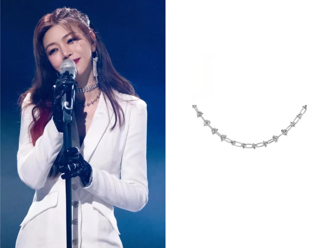 项链耳环一套轻奢小众高级感,100多轻奢项链耳环一套高级感