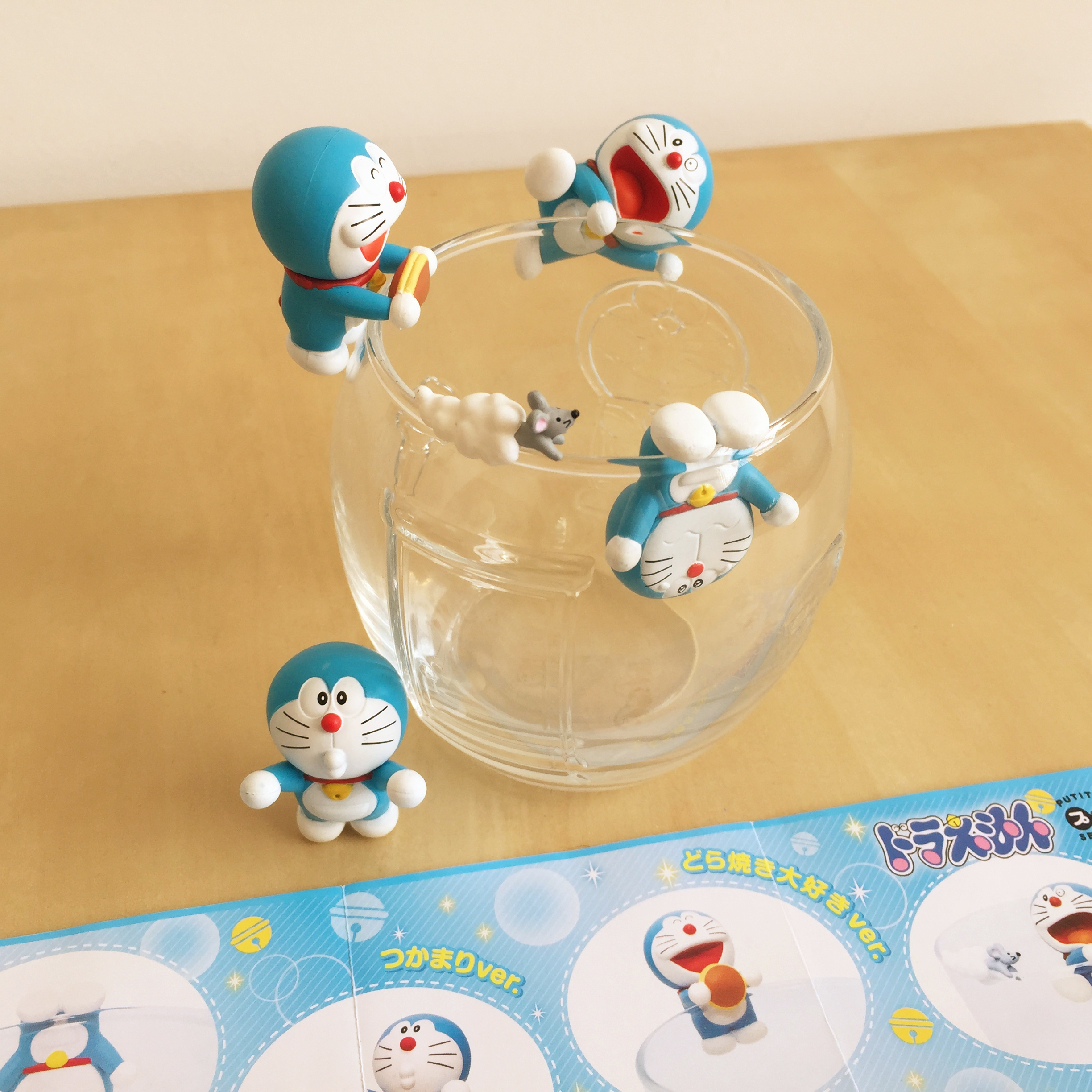 玩具测评丨PUTITTO奇谈俱乐部哆啦a梦杯沿玩偶（第一弹）