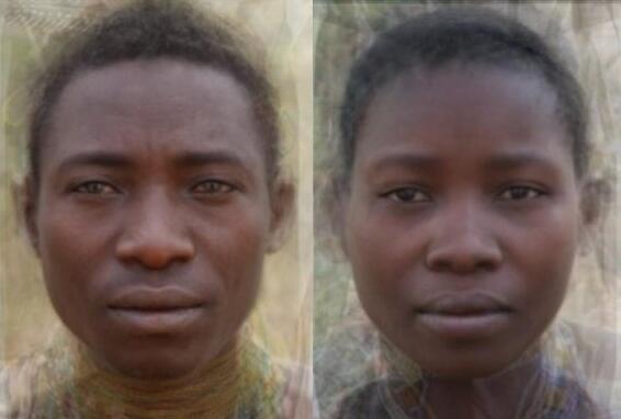 「世界人类图鉴」人类的摇篮:撒哈拉以南非洲居民的平均脸